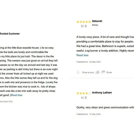 The Little Blue Seaside House *